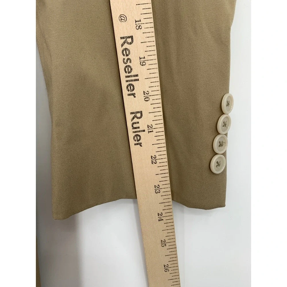 Jos A Bank Blazer Mens 36R Tan Beige Sport Coat Cotton‎ Blend Lightweight NEW